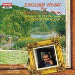 English Music for Clarinet and Piano-de Peyer