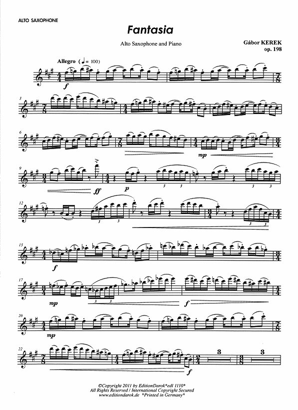 Erland Von Koch – Sigurd Rascher - Saxophone Concerto Erland Von Koch – Sigurd Rascher - Saxophone Concerto
